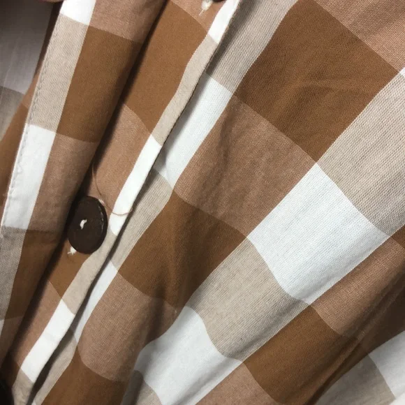 Anthropologie WHIT TWO Gingham Romper - Picture 11 of 11